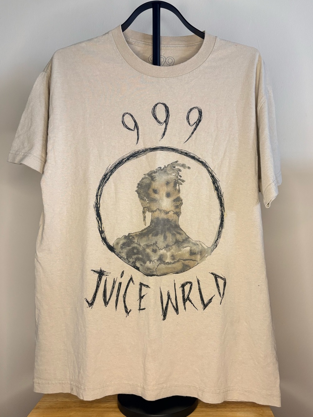 999 Graphic Tee - Beige Men’s Shirt